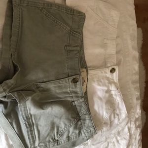 Two pack hollister shorts